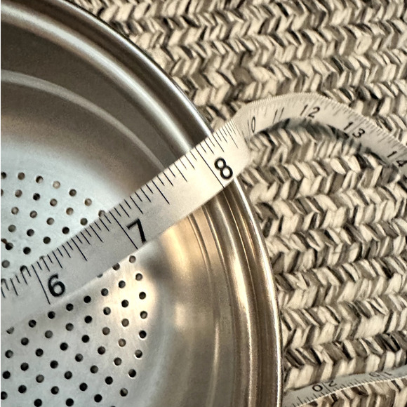 Saladmaster Stainless Steel 8" Double Boiler Steamer Insert Strainer Colander - Picture 8 of 8